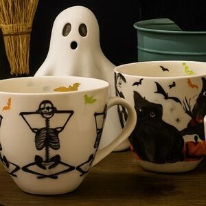 NWT, Portobello, Halloween, See No Evil, Hear No Evil, Speak No Evil Coffee Mug.